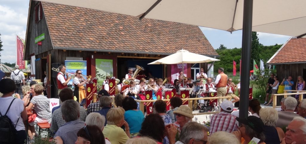 Standkonzert auf der Landesgartenschau 2016